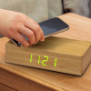 Bamboo Wireless Charging Clocks Lifestyle